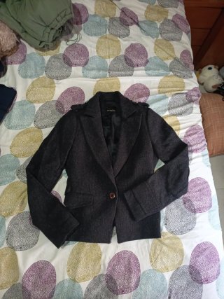 Chaqueta Massimo Dutti Gris Talla S