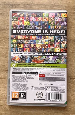 Super Smash Bros Ultimate Nintendo Switch
