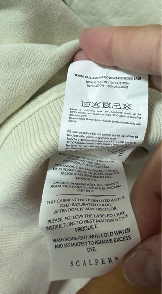 Sudadera Scalpers Oversize para chica