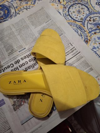 Sandalias Zara Amarillas