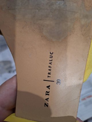 Sandalias Zara Amarillas