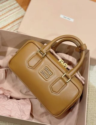 Borsa Miu Miu Marrone