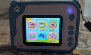 Cámara Fotos Instantánea Uleway para Niños Azul