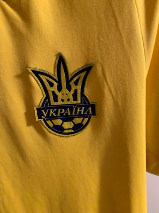 Camiseta Ucrania Adidas Talla L