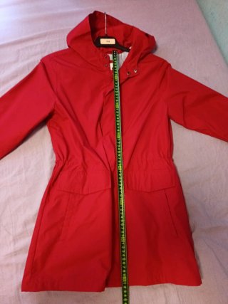 Chaqueta cortavientos roja 13/14 years
