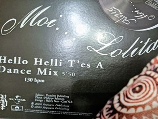 Alizée Moi... Lolita Maxi 45 Tours Vinile