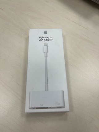 Adaptador Lightning a VGA Apple A1439 original