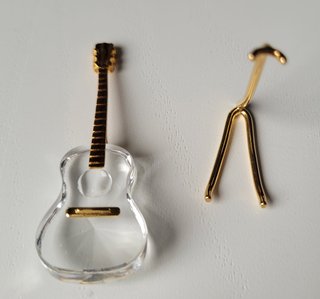 Mini Guitarra Cristal Swarovski