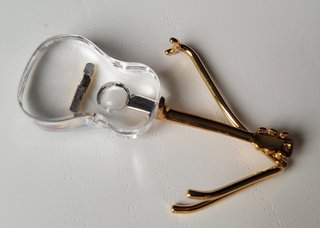 Mini Guitarra Cristal Swarovski