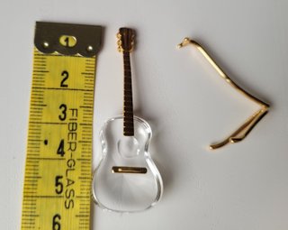 Mini Guitarra Cristal Swarovski