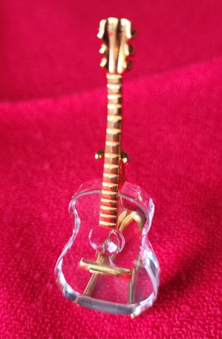 Mini Guitarra Cristal Swarovski