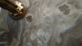 Reloj sobremesa bronce y mármol con pajes