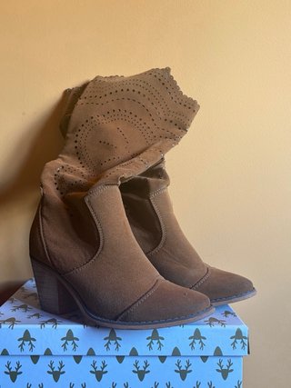 Botas cowboy piel marrones
