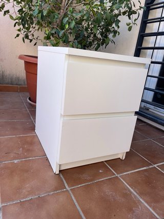 Comodino/Cassettiera MALM 2 Cassetti