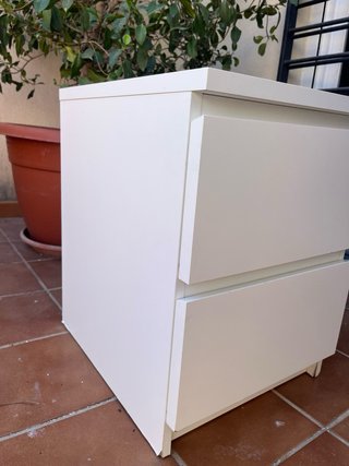 Comodino/Cassettiera MALM 2 Cassetti