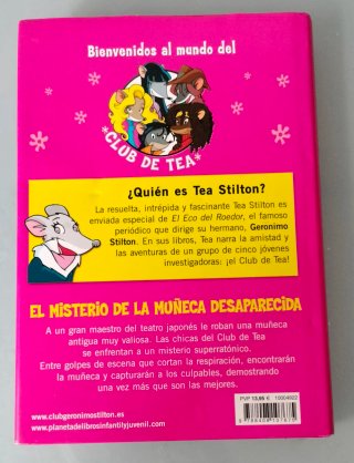 4 libros de Tea Stilton