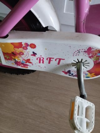 Bicicleta infantil RFT rosa