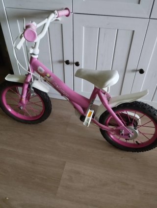 Bicicleta infantil RFT rosa