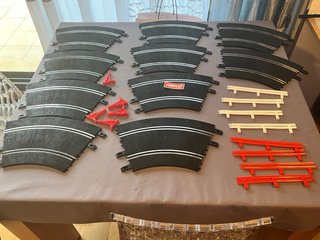 Curvas Scalextric Ninco - 10unidades