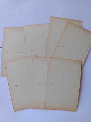 Cartoline vintage illustrate bambini
