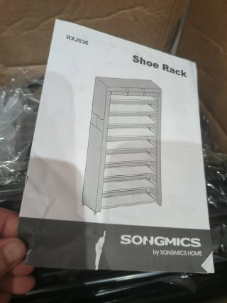 Zapatero SONGMICS RXJ036 - Nuevo, sin montar