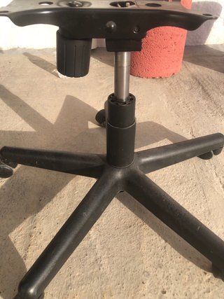 Base Silla Oficina/Estudio Negra