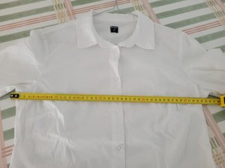 Camisa Kiabi blanca talla 36