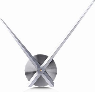 Lafocuse Agujas 3D Reloj de Pared Grande 60cm, DIY Silencioso Mecanico Reloj sin Marco, Solo Agujas