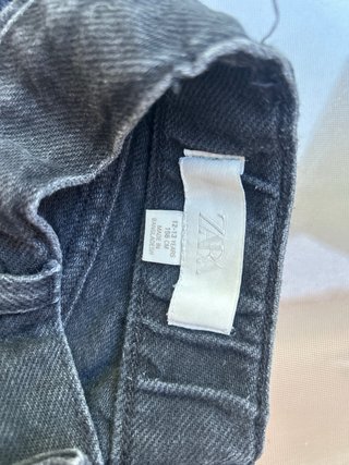 Pantalón corto niña negro talla 12-13 años