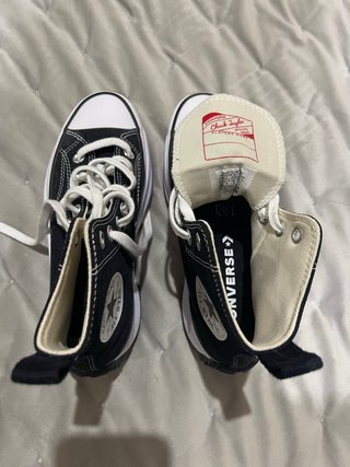 Converse Chuck Taylor Botas Negras Blancas