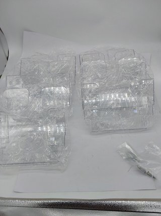 Set dispenser per volantini Flexiplus Duo (formato A4 verticale) trasparente, 6 scomparti