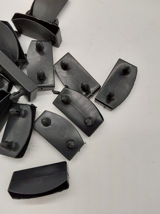 20 Pezzi Supporto in Plastica per Struttura Letto a Doghe da 53mm