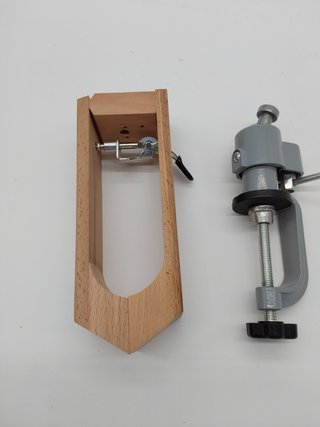 Pinzas de Costura de Cuero de Madera artesanal, Coser Clip de Madera,Herramienta de Costura de Cuero