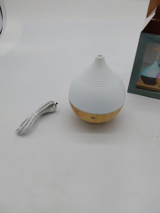 AiQInu Difusor de Aromas 160ml, Humidificador Ultrasónico,Apagado Automático, Difusor de Aceites Ese
