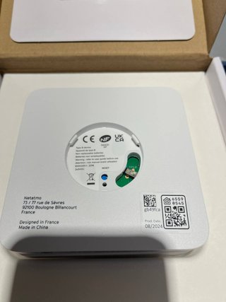 Netatmo Detector inteligente de monóxido carbono
