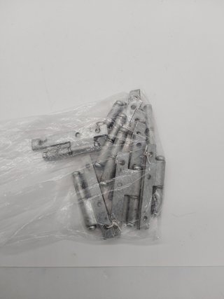 Alberts 340919 Bisagra universal, A la izquierda o a la derecha, Galvanizado Sendzimir, 94 x 45 mm