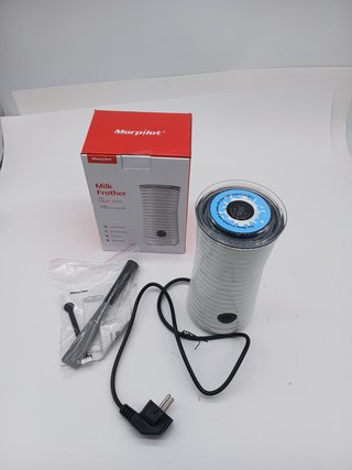 Morpilot Espumador de Leche Eléctrico, Calentador Leche 4 en 1, para Espuma Caliente y Fría, 240ml 4