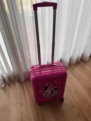 Maleta Infantil Minnie Mouse Rosa cabina 33x50x20