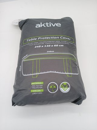 Aktive 61502 - Copertura protettiva per tavolo da giardino 240x130x60 cm