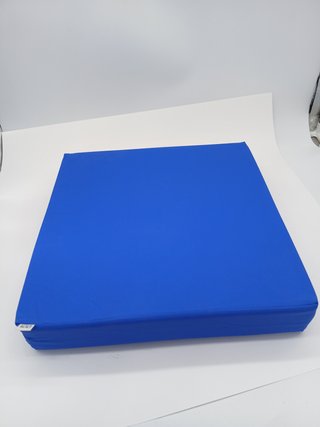 Cuscino antidecubito PEPE Mobility per sedia a rotelle (42 x 42 x 8 cm), cuscino posturale viscoelastico, blu - Prodotto in Spagna