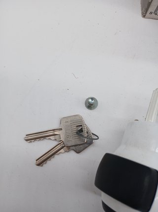 POMO PUERTA 13-70-PE 70MM ENTRADA CERRAVAL N13PETB70 BLANCO CERRAVAL CERRADURAS