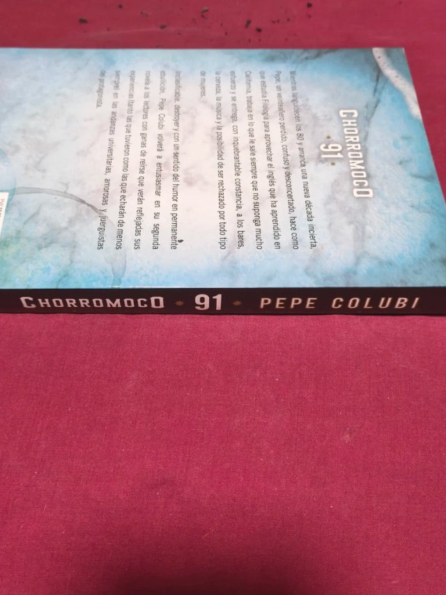 Chorromoco 91 libro