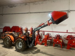 Pala trasera para tractor