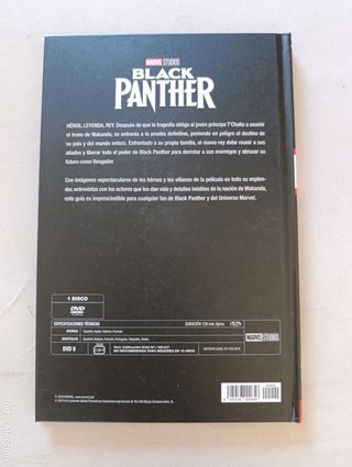 DVD + LIBRO BLACK PANTHER - CONTENIDO INEDITO