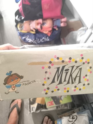 Muñeca Mika Farita años 60 con caja original