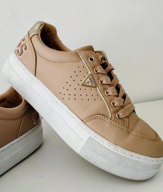 Scarpe Guess Beige e Oro