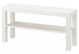 Mueble TV LACK Blanco IKEA 90x26x45 cm
