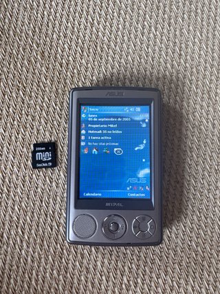 Pocket PC PDA ASUS MyPal Plata