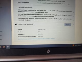 Portátil HP 15s Plata