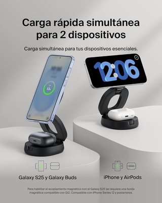 Cargador Inalámbrico Belkin Qi2 15W